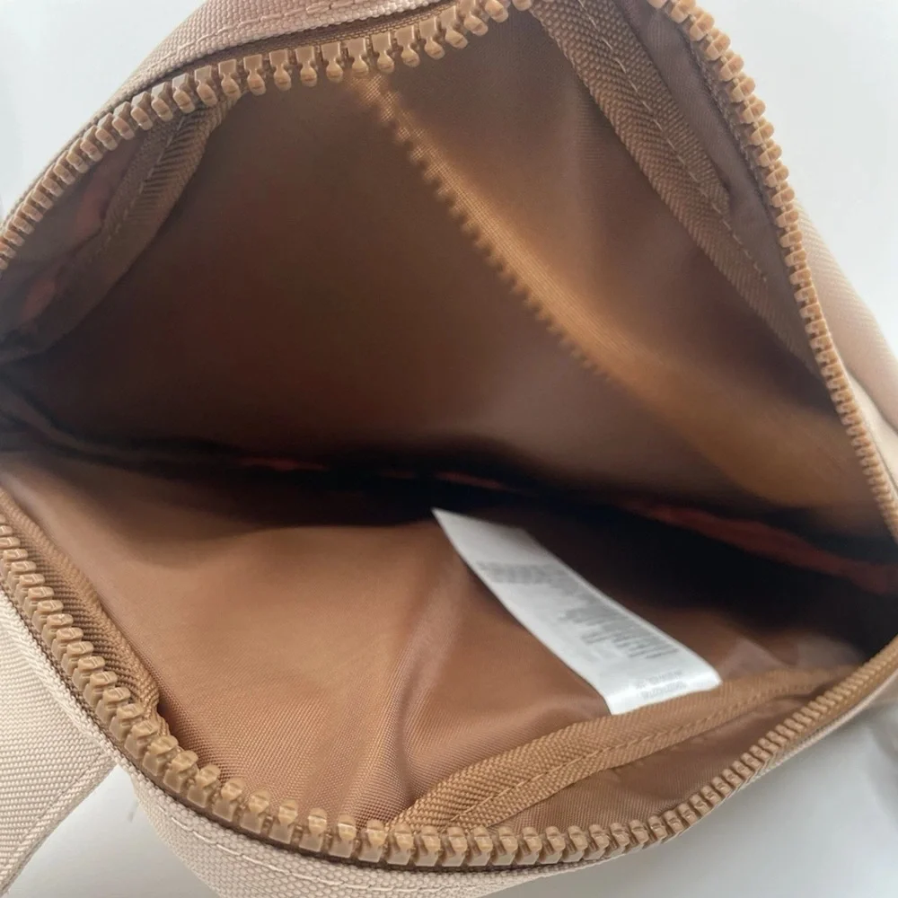 Nike Jordan Air Hesi Crossbody Sling Bag Tan Brown Jumpman Backpack Nylon Small - Picture 12 of 14